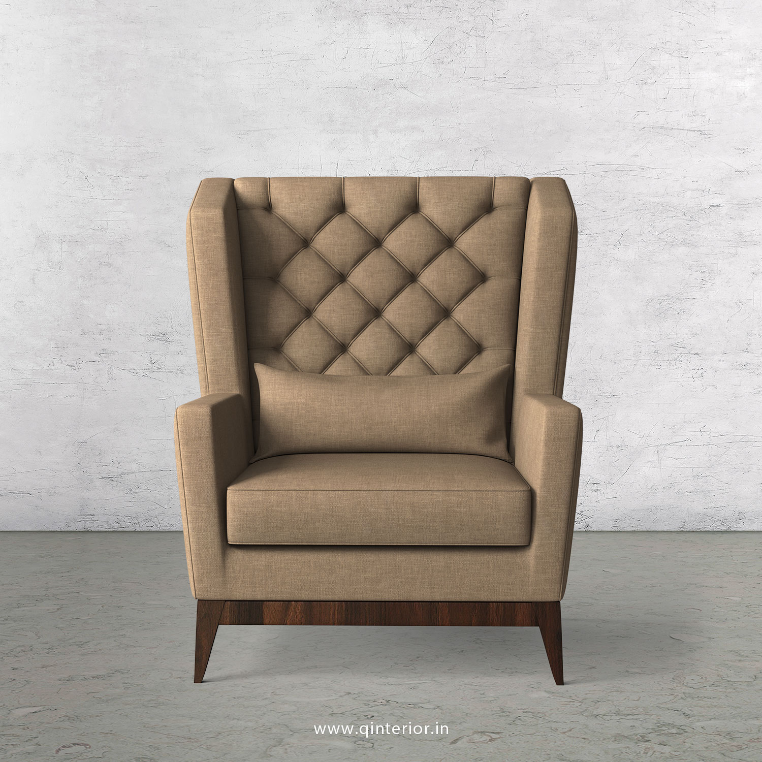 OSCAR Arm Chair in Cotton Plain - ARM012 CP08