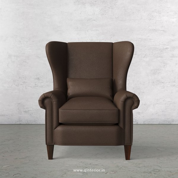 NINDUS Arm Chair in Fab Leather - ARM008 FL16