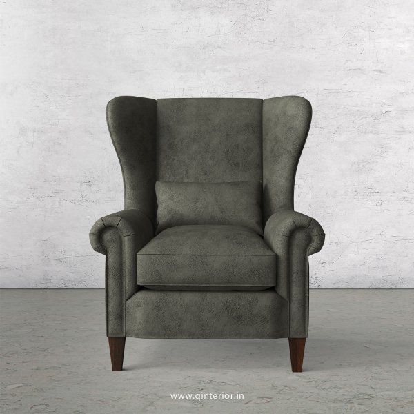 NINDUS Arm Chair in Fab Leather - ARM008 FL07