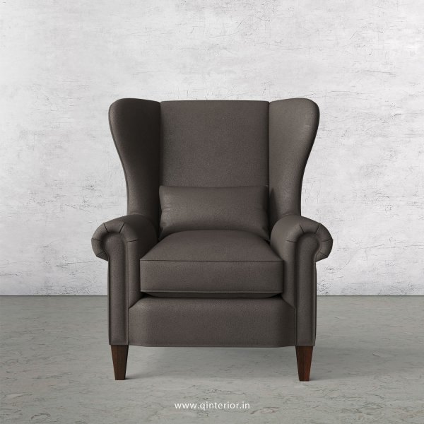 NINDUS Arm Chair in Fab Leather - ARM008 FL15
