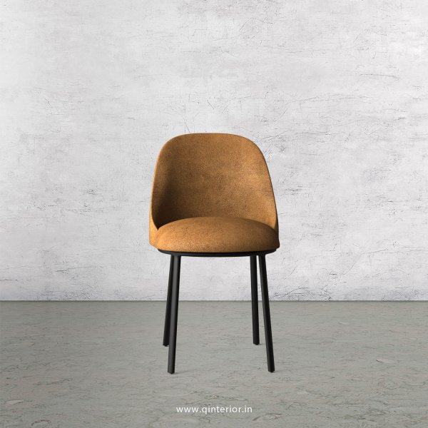 Cafeteria Chair in Fab Leather Fabric - DCH001 FL02