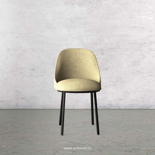 Cafeteria Chair in Fab Leather Fabric - DCH001 FL10