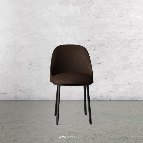 Cafeteria Chair in Fab Leather Fabric - DCH001 FL09