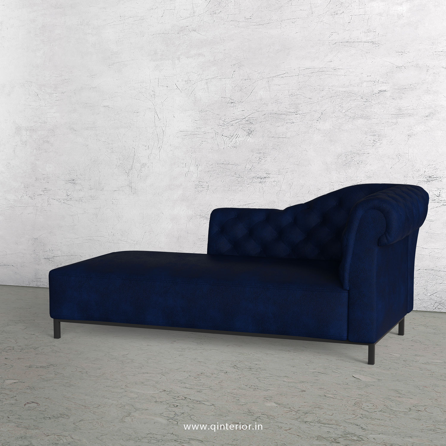Amour Lounger Chaise in Fab Leather - LCH001 FL13