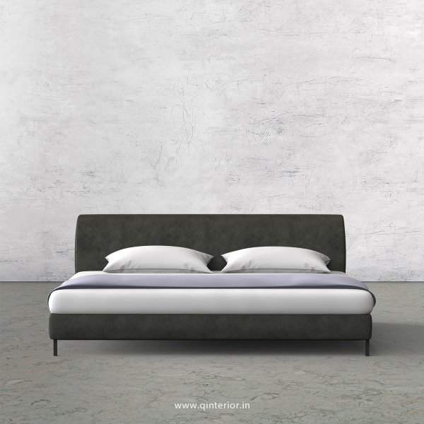 Luxura Queen Sized Bed in Fab Leather Fabric - QBD003 FL07
