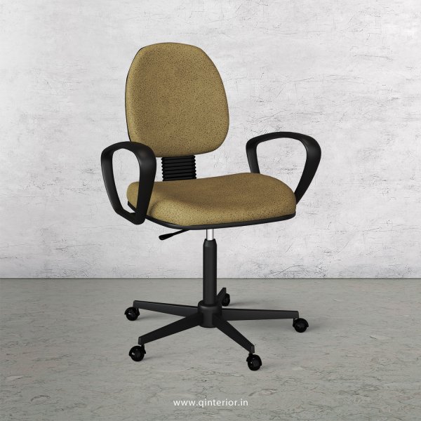 Office Staff Chair in Fab Leather - OSC002 FL01
