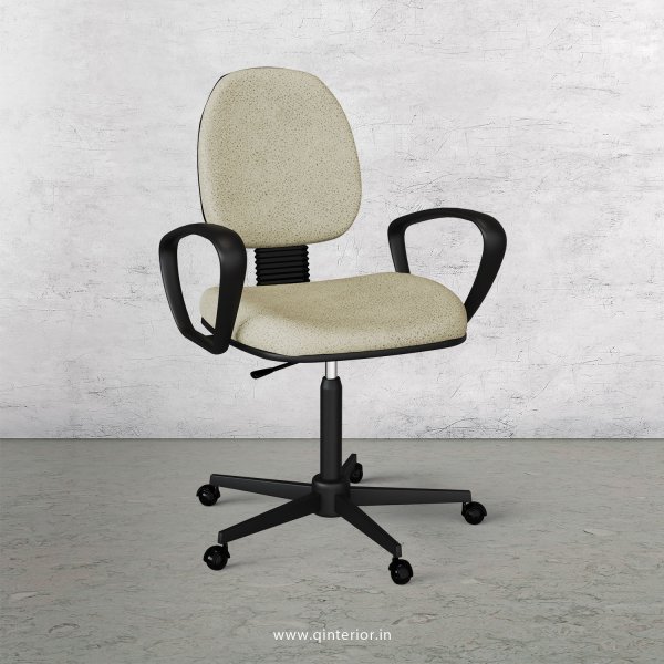 Office Staff Chair in Fab Leather - OSC002 FL10
