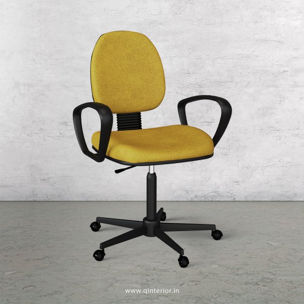 Office Staff Chair in Fab Leather - OSC002 FL18