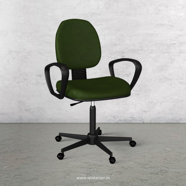 Office Staff Chair in Fab Leather - OSC002 FL04