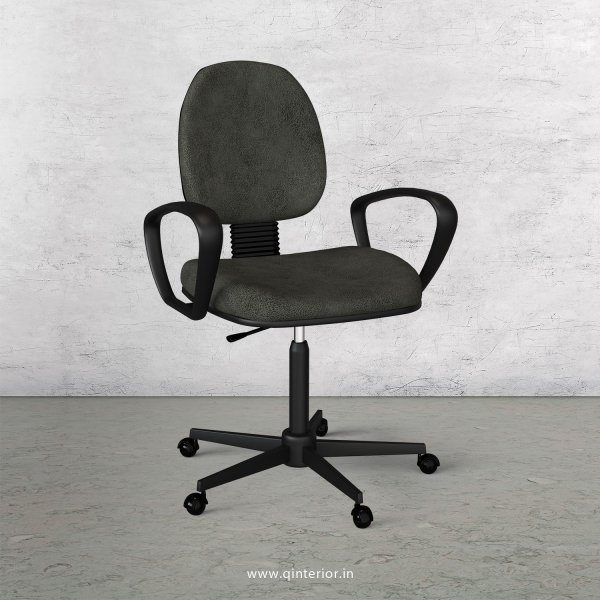 Office Staff Chair in Fab Leather - OSC002 FL07