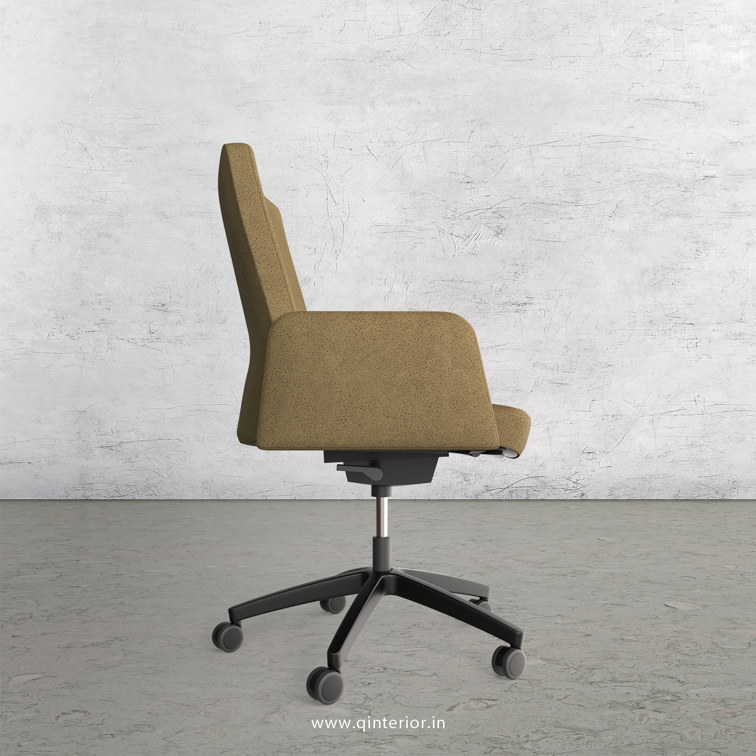 Office ArmRest Chair in Fab Leather - OSC001