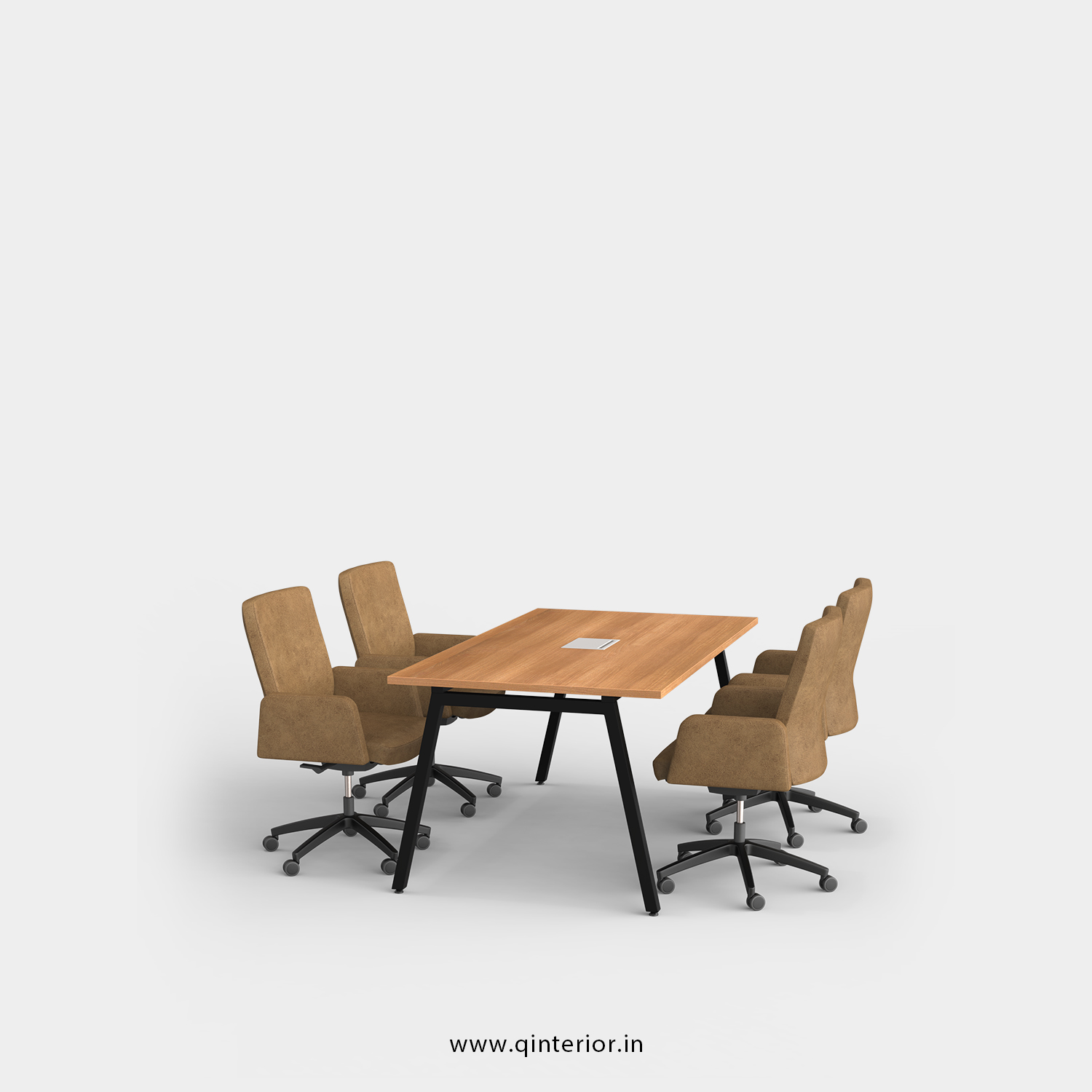 Berg Meeting Table in Oak Finish – OMT001 C2