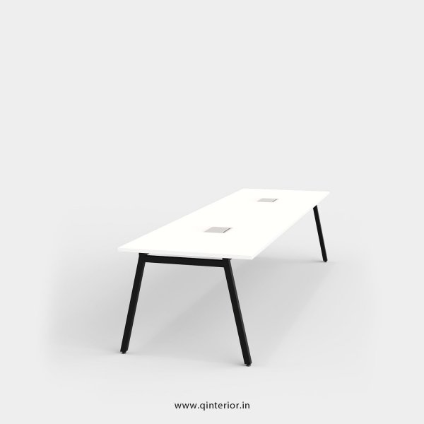Berg Meeting Table in White Finish - OMT003 C4