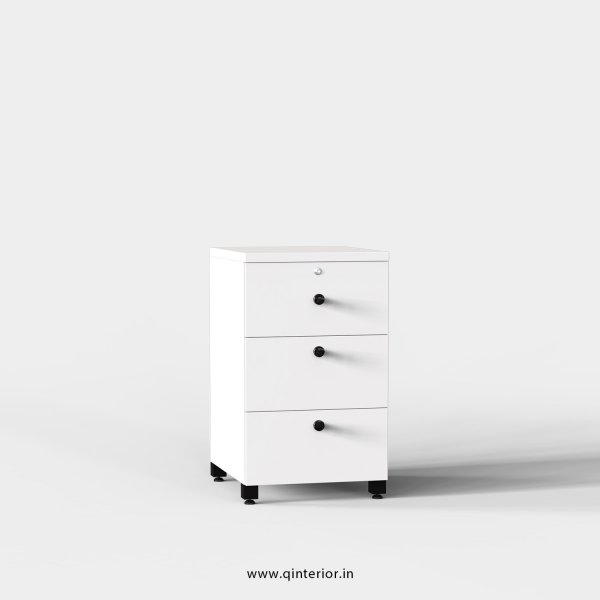 Stable Pedestal Unit in White Finish - OPU001 C4