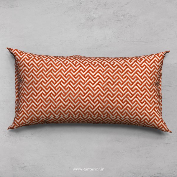 Orange Zigzag Cushion With Cushion Cover - CUS002 CP