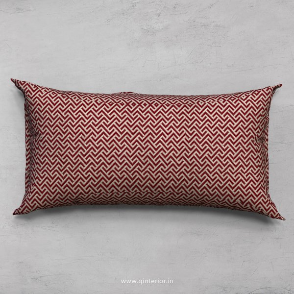 Red Zigzag Cushion With Cushion Cover - CUS002 CP