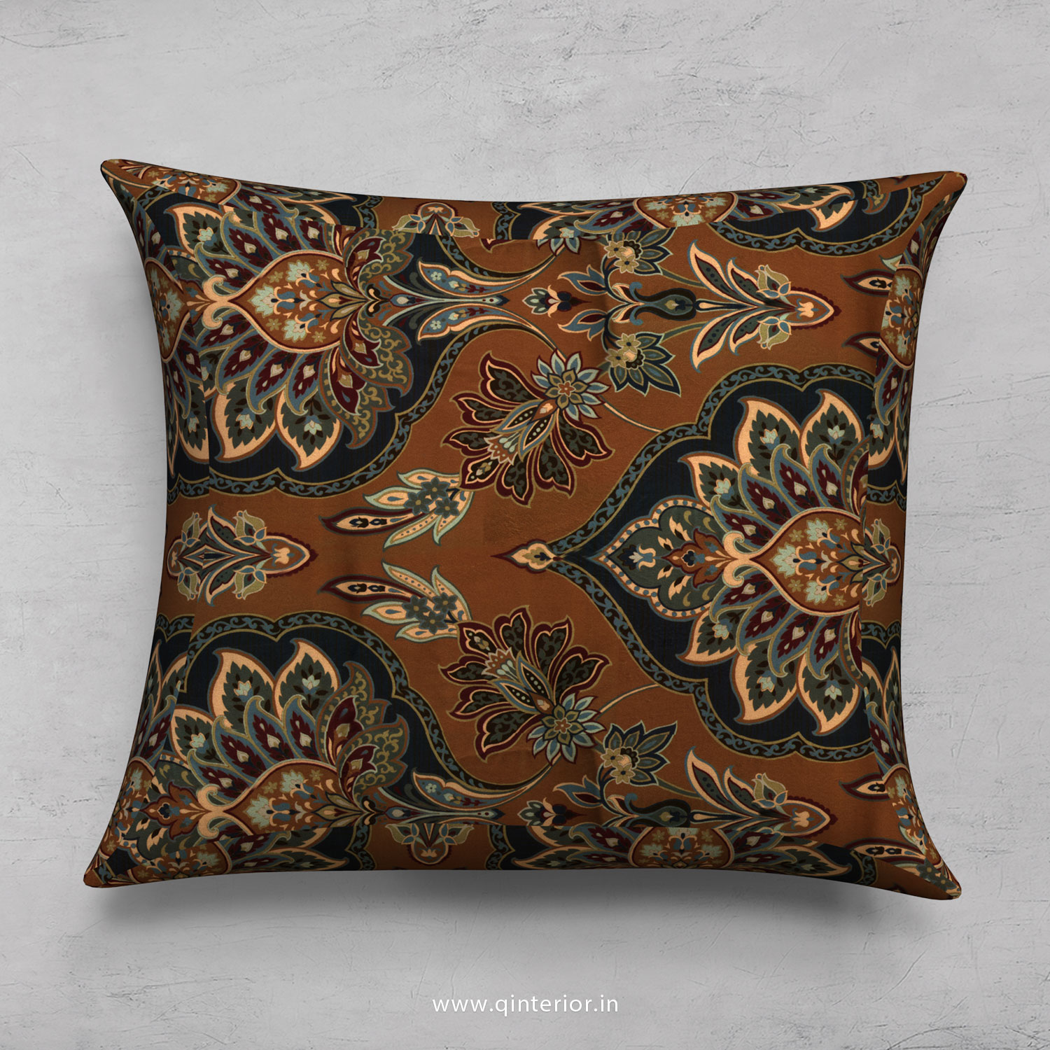 Cushion With Cushion Cover in Royal Velvet - CUS001 RV03