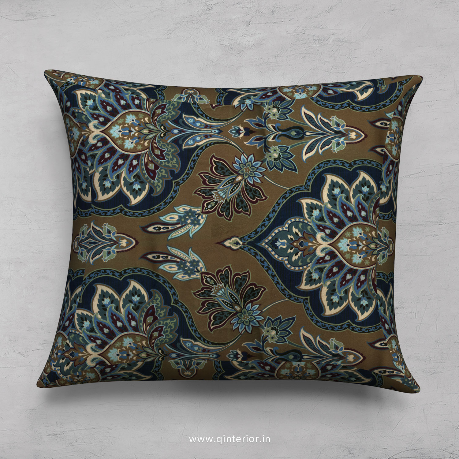 Cushion With Cushion Cover in Royal Velvet - CUS001 RV04