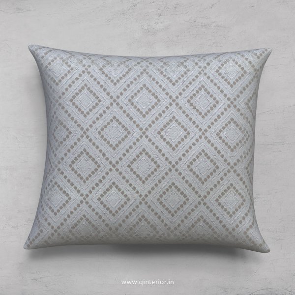 Grey Jaquard Cushion With Cushion Cover - CUS001 JQ17