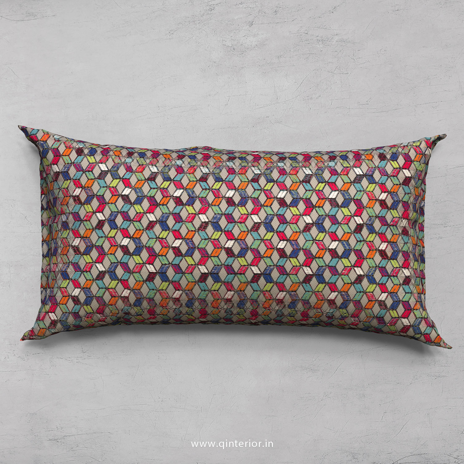 Cushion With Cushion Cover in Bargello- CUS002 BG09