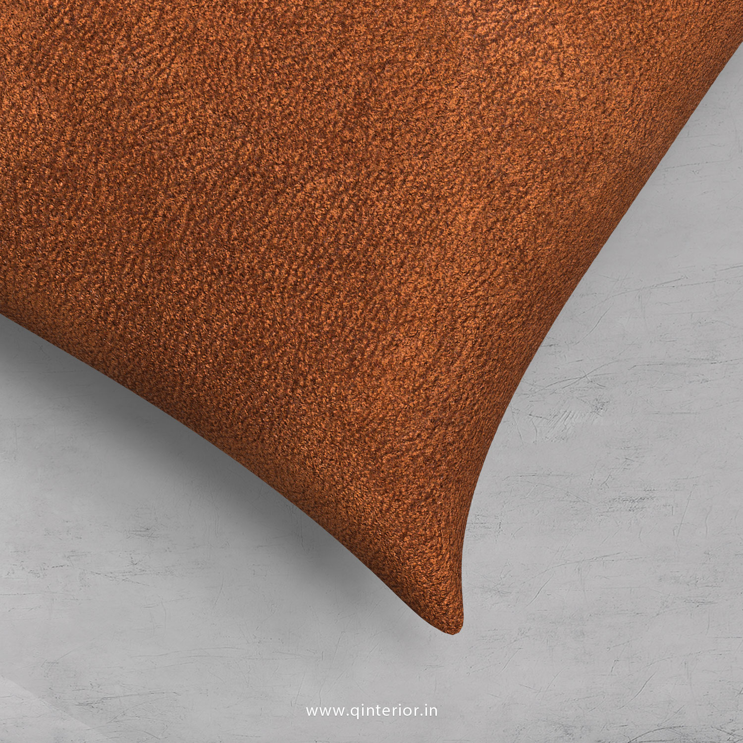 Cushion With Cushion Cover in Fab Leather- CUS002 FL14