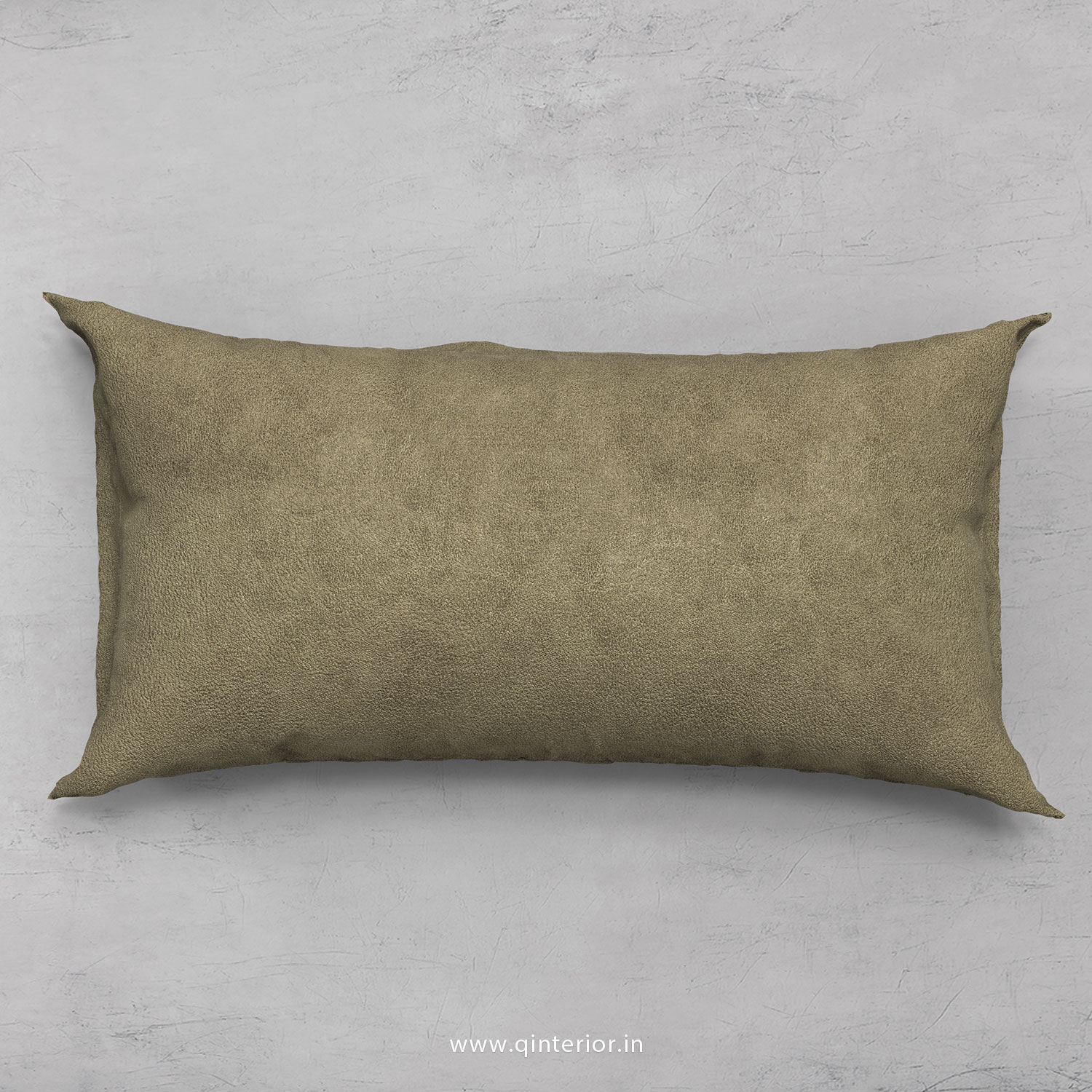 Cushion With Cushion Cover in Fab Leather- CUS002 FL03