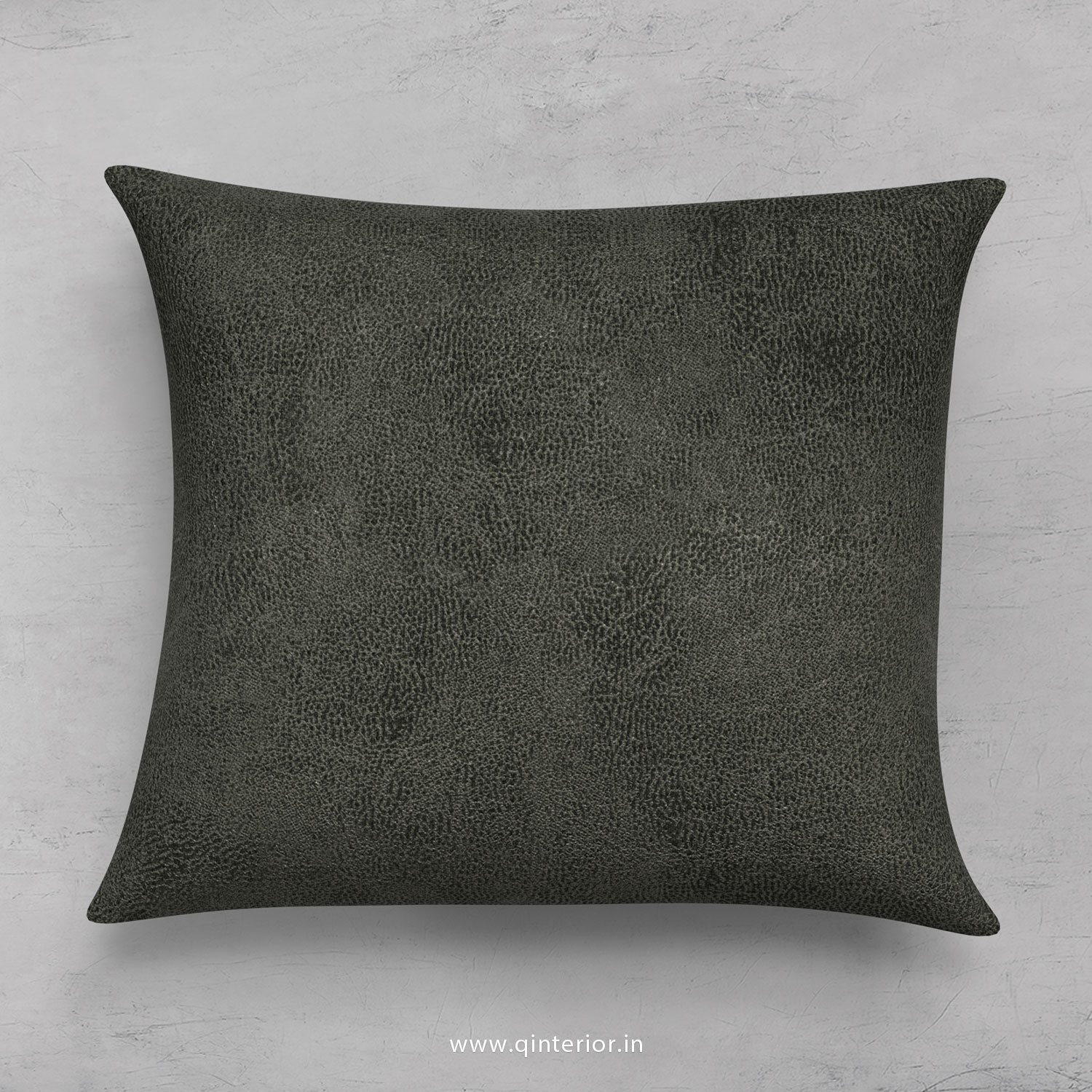 Cushion With Cushion Cover in Fab Leather- CUS001 FL07