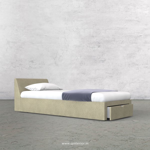 Viva Single Storage Bed in Fab Leather Fabric - SBD001 FL10