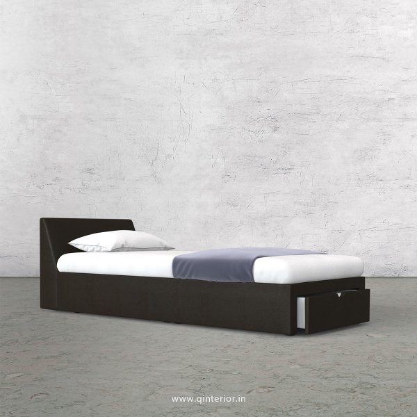 Viva Single Storage Bed in Fab Leather Fabric - SBD001 FL11