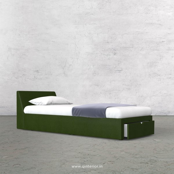 Viva Single Storage Bed in Fab Leather Fabric - SBD001 FL04