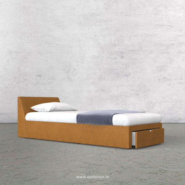 Viva Single Storage Bed in Fab Leather Fabric - SBD001 FL14