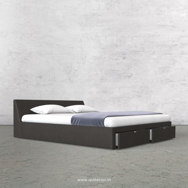 Viva King Size Storage Bed in Fab Leather Fabric - KBD001 FL15