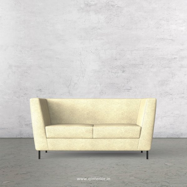 GLORIA 2 Seater Sofa in Fab Leather Fabric - SFA018 FL10