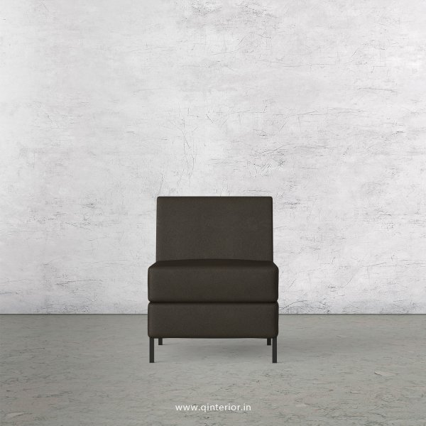 Gloria 1 Seater Modular Sofa in Fab Leather Fabric - MSFA007 FL11