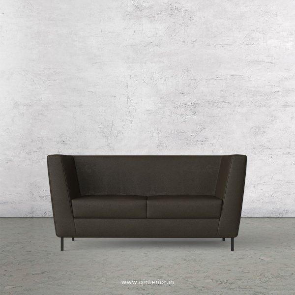GLORIA 2 Seater Sofa in Fab Leather Fabric - SFA018 FL11