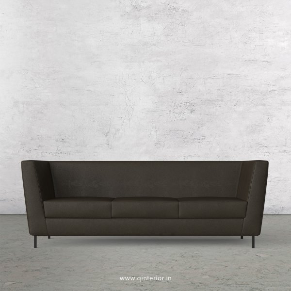 GLORIA 3 Seater Sofa in Fab Leather Fabric - SFA018 FL11