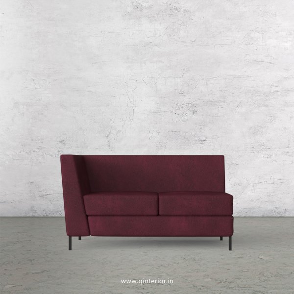 Gloria 2 Seater Modular Sofa in Fab Leather Fabric - MSFA002 FL12