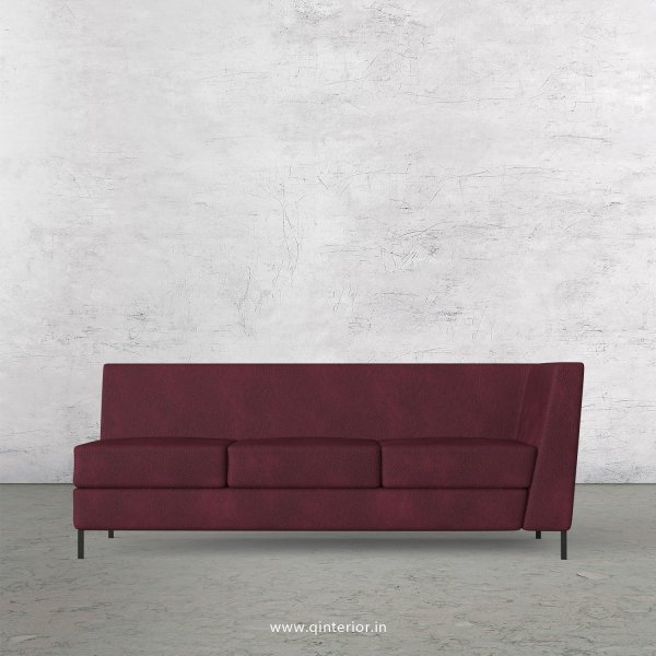 Gloria 3 Seater Modular Sofa in Fab Leather Fabric - MSFA006 FL12
