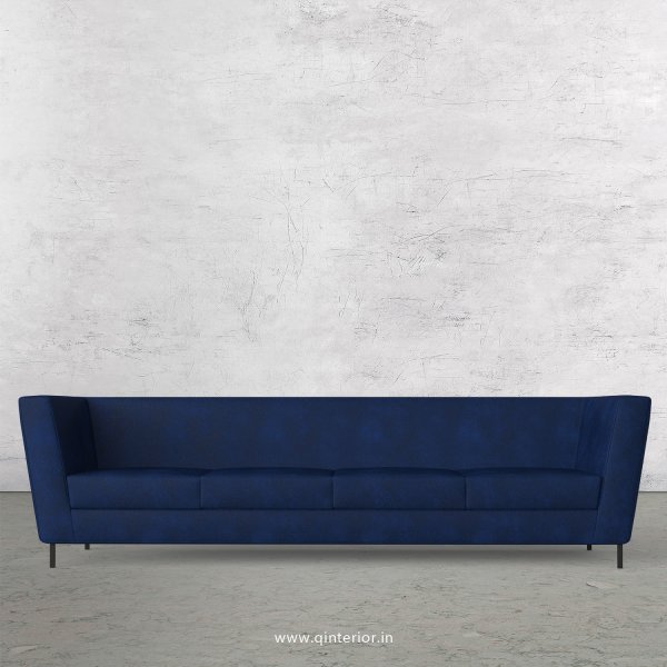 GLORIA 4 Seater Sofa in Fab Leather Fabric - SFA018 FL13