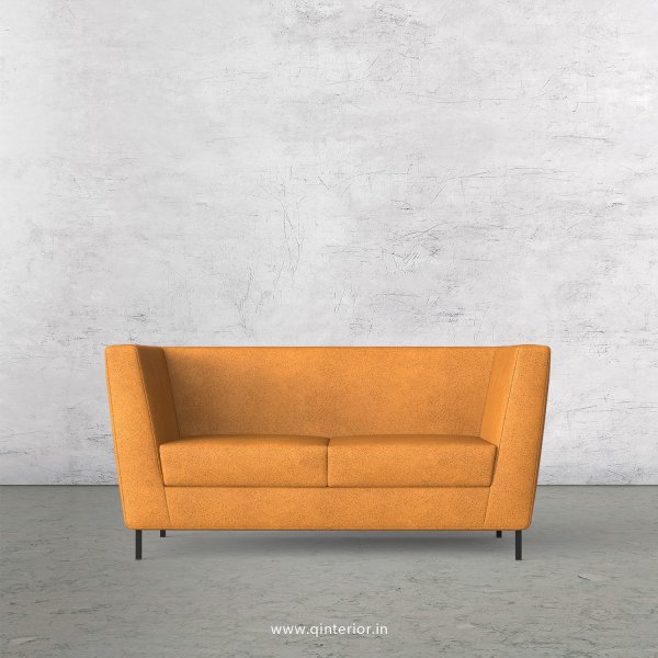 GLORIA 2 Seater Sofa in Fab Leather Fabric - SFA018 FL14