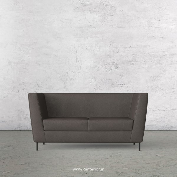 GLORIA 2 Seater Sofa in Fab Leather Fabric - SFA018 FL15