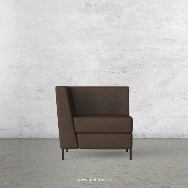 Gloria 1 Seater Modular Sofa in Fab Leather Fabric - MSFA001 FL16