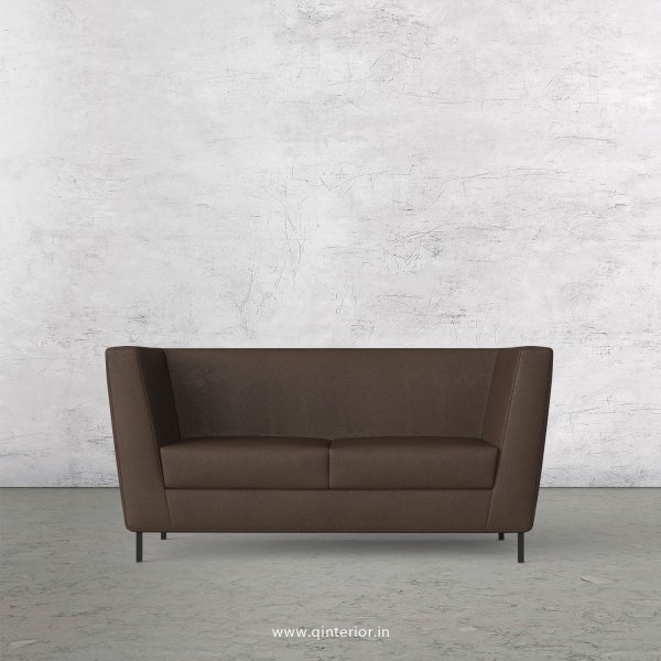 GLORIA 2 Seater Sofa in Fab Leather Fabric - SFA018 FL16