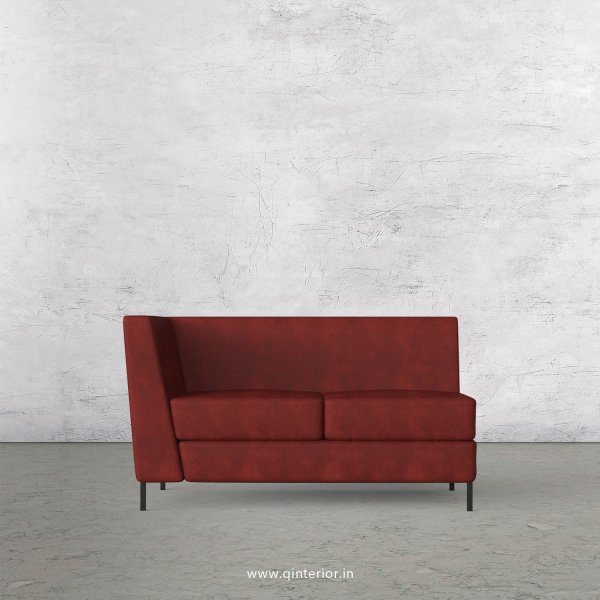 Gloria 2 Seater Modular Sofa in Fab Leather Fabric - MSFA002 FL17