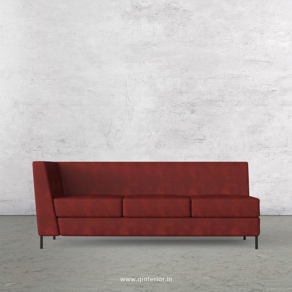 Gloria 3 Seater Modular Sofa in Fab Leather Fabric - MSFA003 FL17