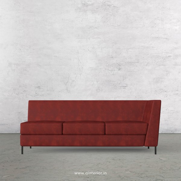 Gloria 3 Seater Modular Sofa in Fab Leather Fabric - MSFA006 FL17