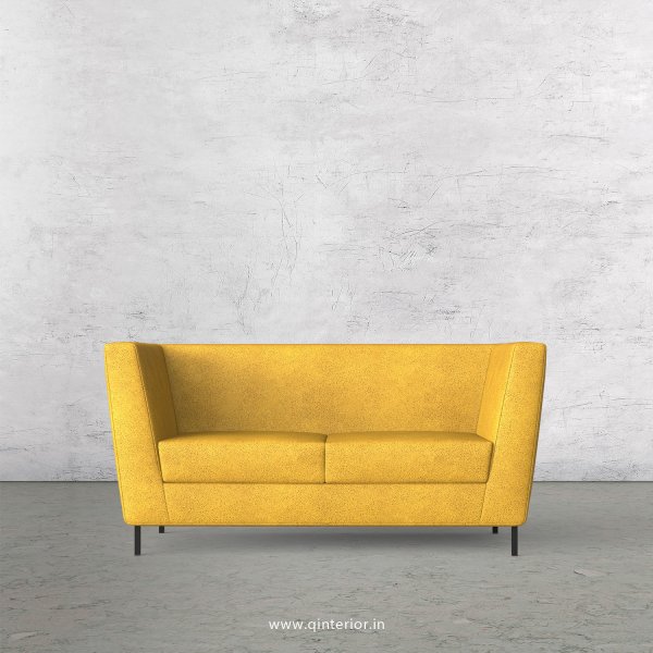 GLORIA 2 Seater Sofa in Fab Leather Fabric - SFA018 FL18