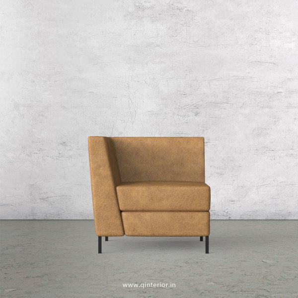 Gloria 1 Seater Modular Sofa in Fab Leather Fabric - MSFA001 FL02