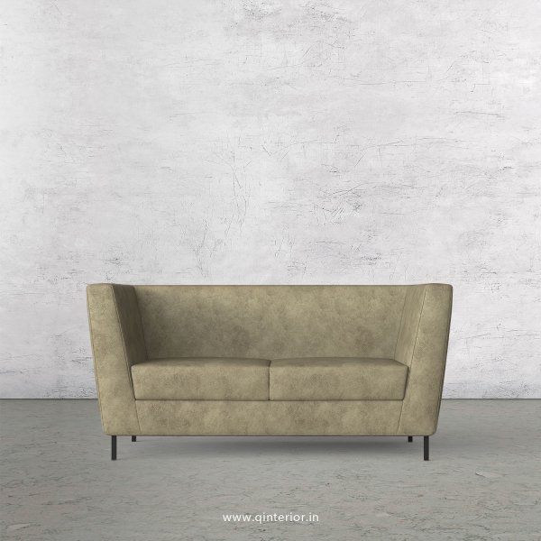 Gloria 2 Seater Sofa in Fab Leather Fabric - SFA018 FL03
