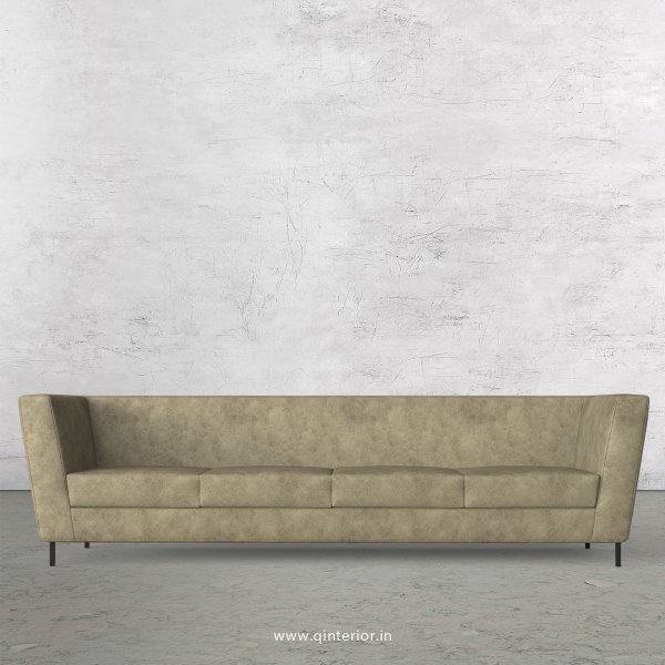 GLORIA 4 Seater Sofa in Fab Leather Fabric - SFA018 FL03
